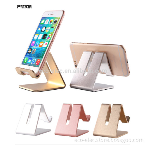 Universal Premium Aluminum Metal Mobile Phone Tablet Desk Holder Stand for iPhone Samsung Smartphone Kindle Tablets